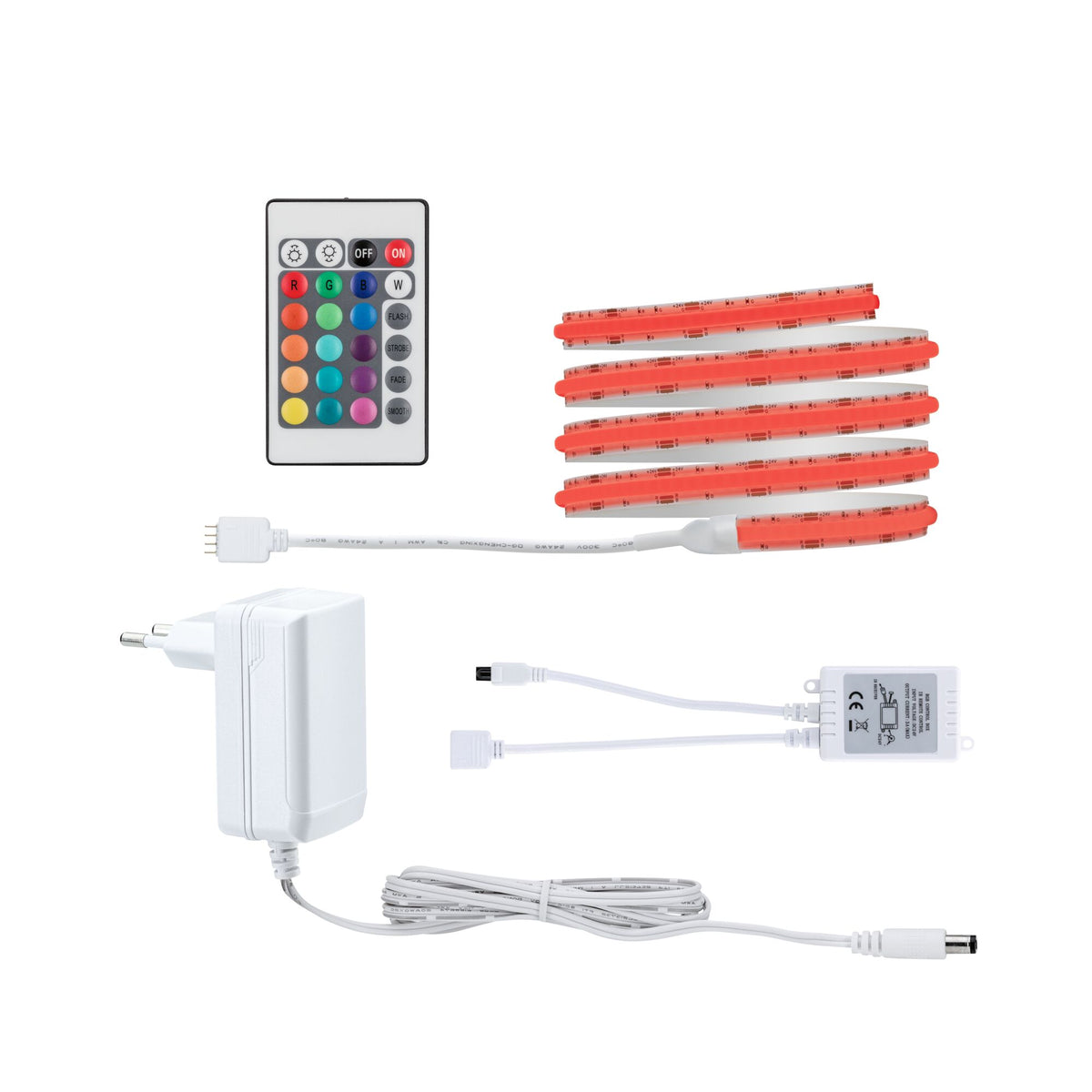 SimpLED LED Strip Full-Line COB Komplettset 1,5m 12W 330lm/m 840 LEDs/m RGB 24VA