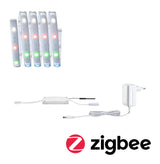MaxLED 250 LED Strip Smart Home Zigbee 3.0 Basisset 1,5m RGBW+ beschichtet 9W 200lm/m RGBW+ 24VA