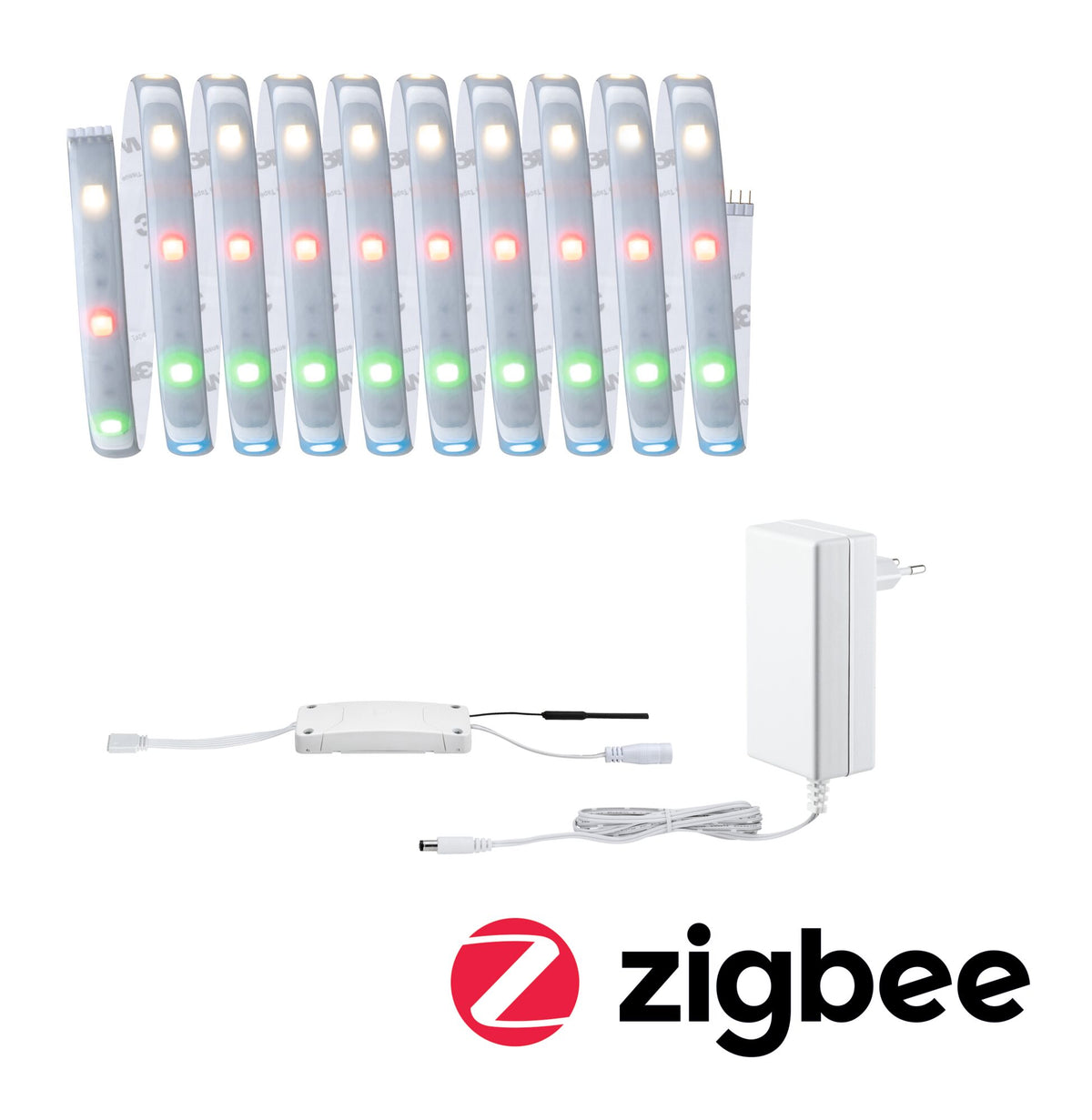 MaxLED 250 LED Strip Smart Home Zigbee 3.0 Basisset 3m RGBW+ beschichtet 15W 200lm/m RGBW+ 36VA
