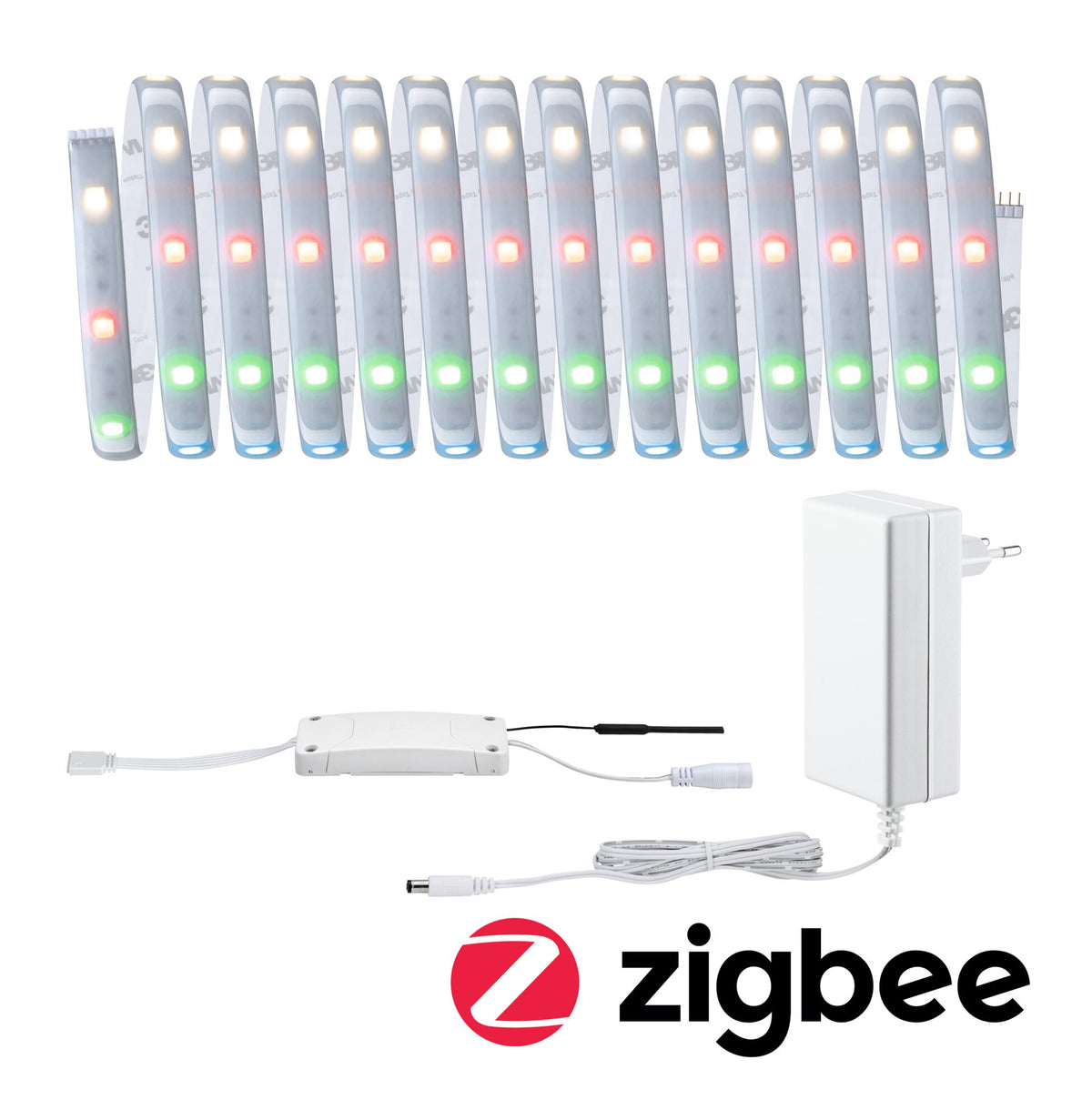 MaxLED 250 LED Strip Smart Home Zigbee 3.0 Basisset 5m RGBW+ beschichtet 22W 200lm/m RGBW+ 36VA