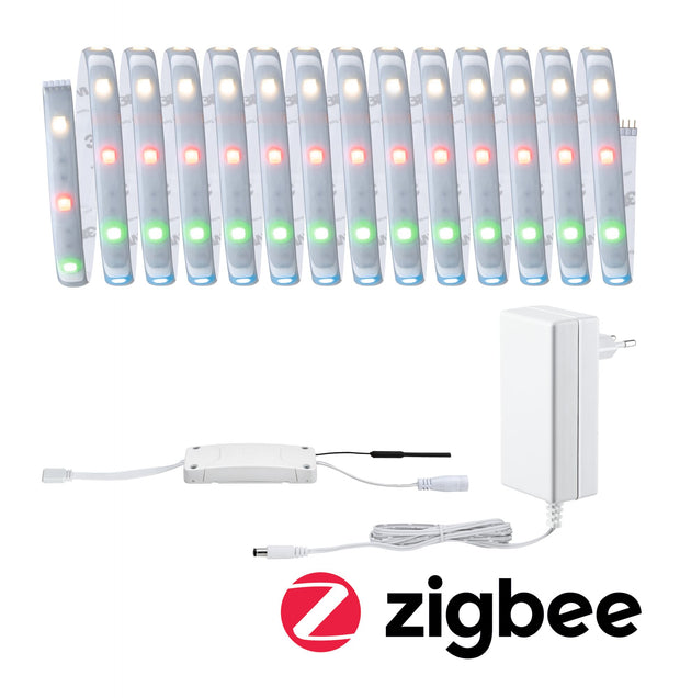 MaxLED 250 LED Strip Smart Home Zigbee 3.0 Basisset 5m RGBW+ beschichtet 22W 200lm/m RGBW+ 36VA