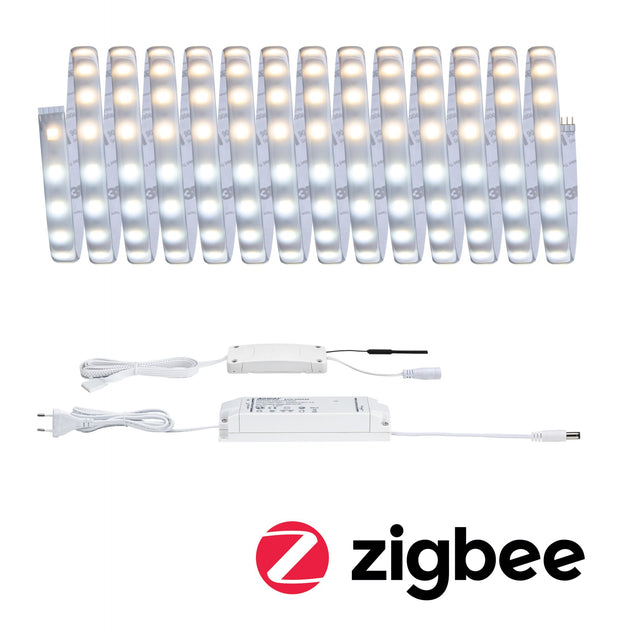MaxLED 500 LED Strip Smart Home Zigbee 3.0 Basisset 5m beschichtet 26W 550lm/m Tunable White 50VA