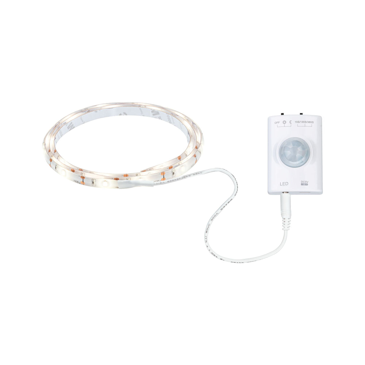 LED Strip batteriebetrieben 1m beschichtet 1,4W 156lm/m 30 LEDs/m 3000K