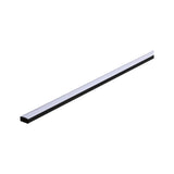 LED Strip Profil Base Weisser Diffusor 2m Schwarz