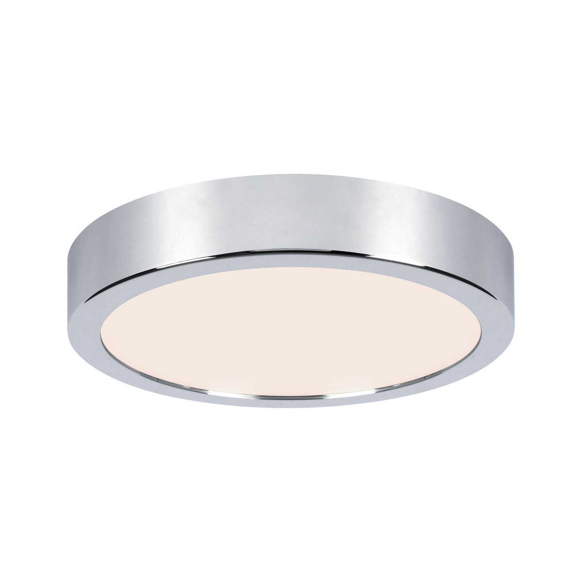 LED Panel Aviar IP44 rund 220mm 13W 950lm 3000K Chrom dimmbar