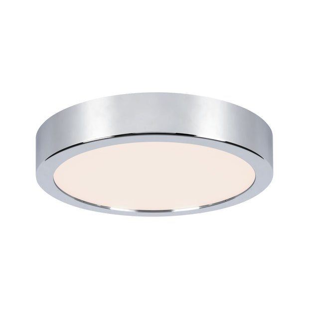 LED Panel Aviar IP44 rund 220mm 13W 950lm 3000K Chrom dimmbar