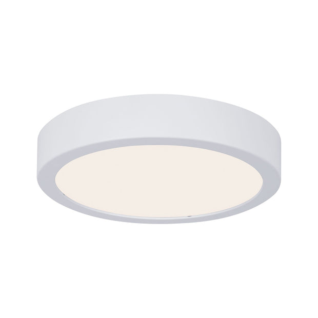 LED Panel Aviar IP44 rund 220mm 13W 950lm 3000K Weiss dimmbar