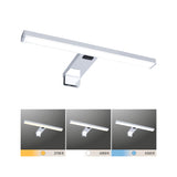 LED Spiegelleuchte Selo IP44 Tunable White 400lm 230V 3,7W Chrom