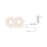 SimpLED LED Strip Warmweiss Komplettset 10m beschichtet 22W 300lm/m 60 LEDs/m 3000K 24VA