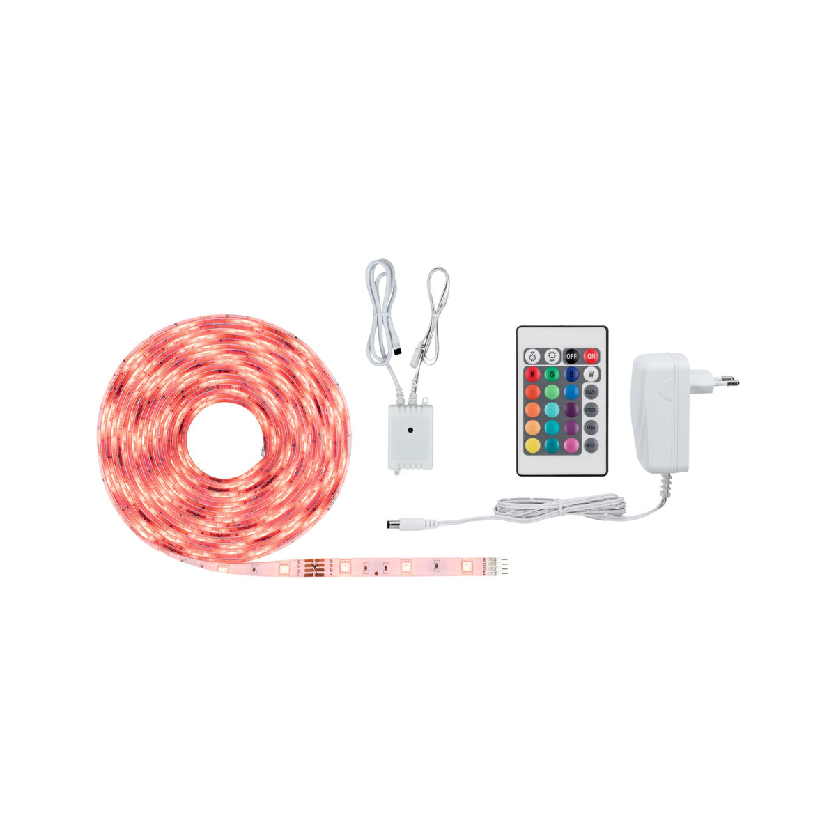 SimpLED LED Strip RGB Komplettset 5m beschichtet 17W 120lm/m 30 LEDs/m RGB 24VA