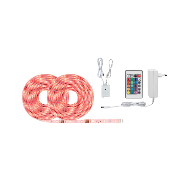 SimpLED LED Strip RGB Komplettset 10m beschichtet 28W 120lm/m 30 LEDs/m RGB 36VA