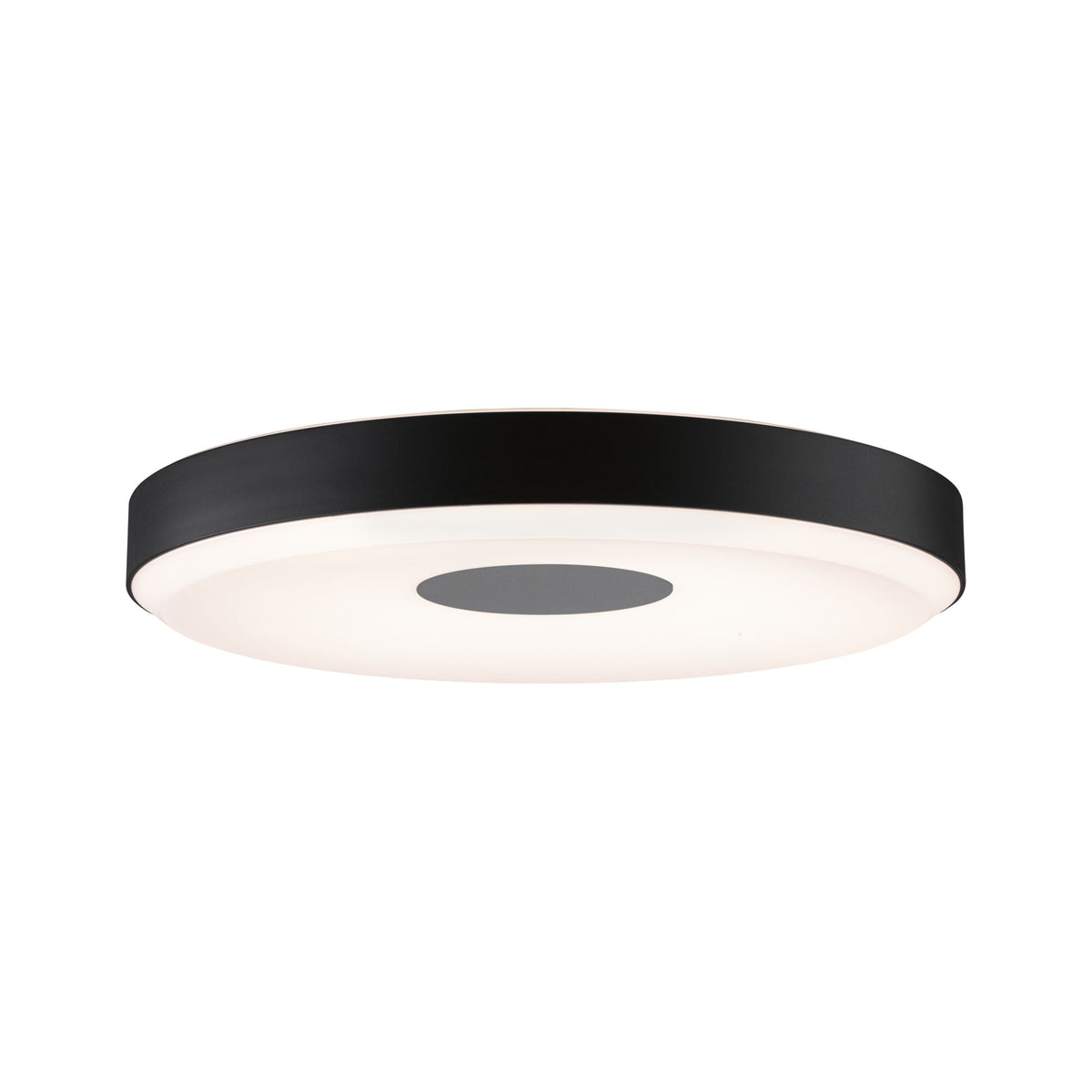 LED Deckenleuchte 3-Step-Dim Pane 2700K 1600lm 230V 23W dimmbar Schwarz/Grau