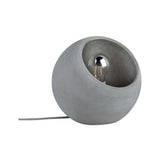 Neordic Tischleuchte Ingram E27 max. 20W Grau Beton