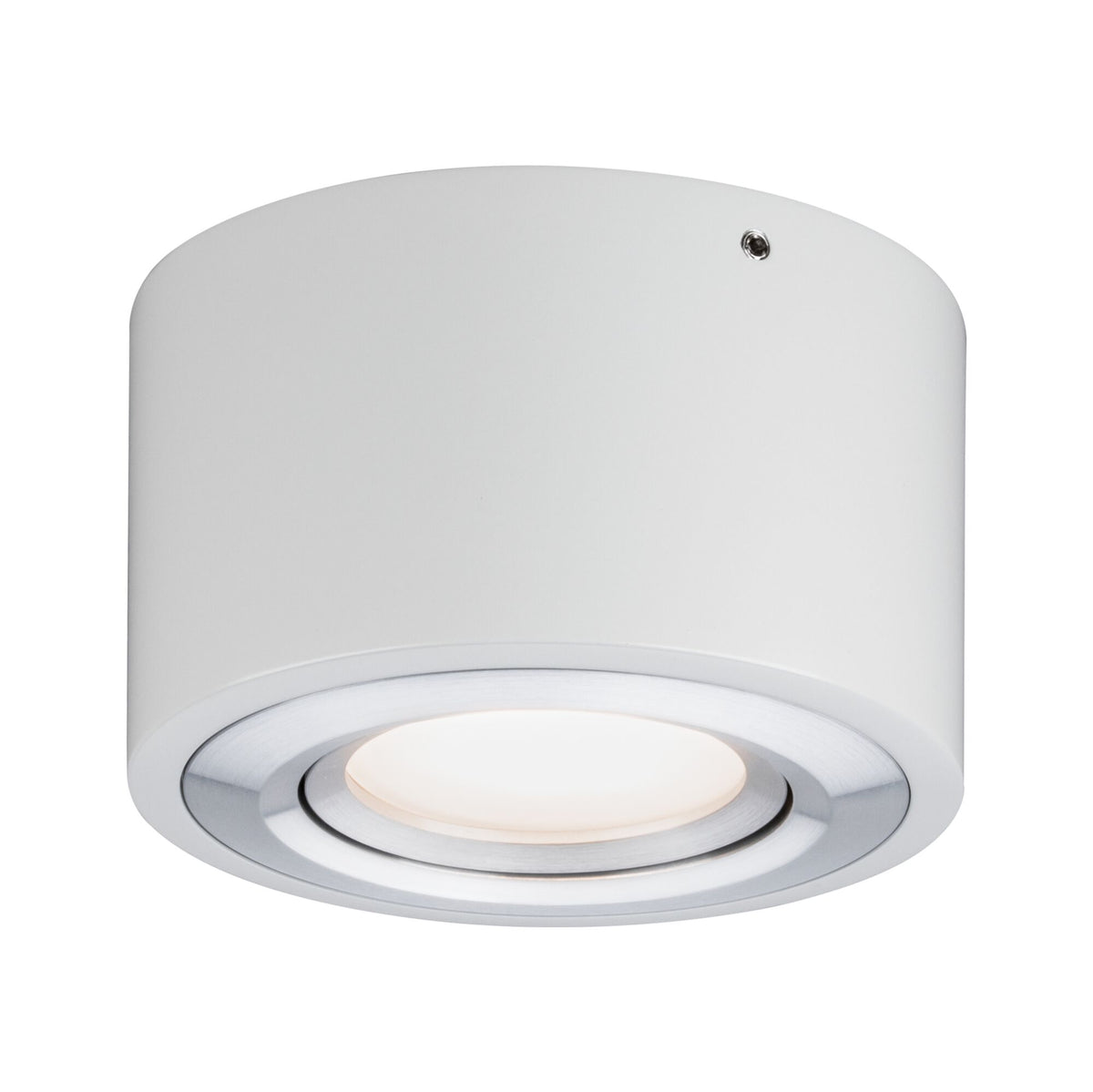 LED Deckenleuchte 3-Step-Dim Argun 3000K 280lm 230V 4,8W dimmbar Weiss/Alu gebuerstet