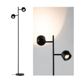 LED Stehleuchte 3-Step-Dim Pane 2700K 2x300lm 2x3W Schwarz