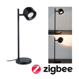 LED Tischleuchte Smart Home Zigbee 3.0 Pane 2700K 400lm 4,5W Schwarz