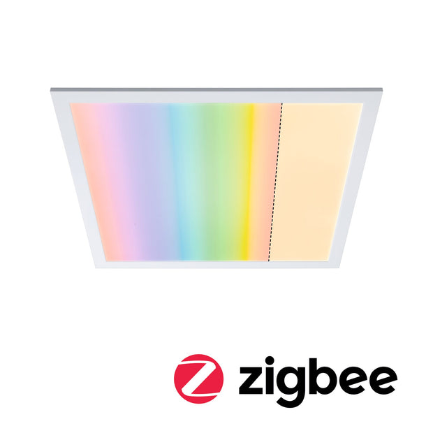 LED Panel Smart Home Zigbee 3.0 Amaris eckig 595x595mm 35W 2400lm RGBW+ Weiss dimmbar