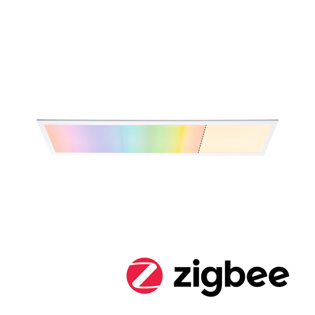 LED Panel Smart Home Zigbee 3.0 Amaris eckig 1195x295mm 35W 2500lm RGBW+ Weiss dimmbar