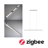 LED Pendelleuchte Smart Home Zigbee 3.0 Lento Tunable White 2100lm 41,5W Chrom matt dimmbar