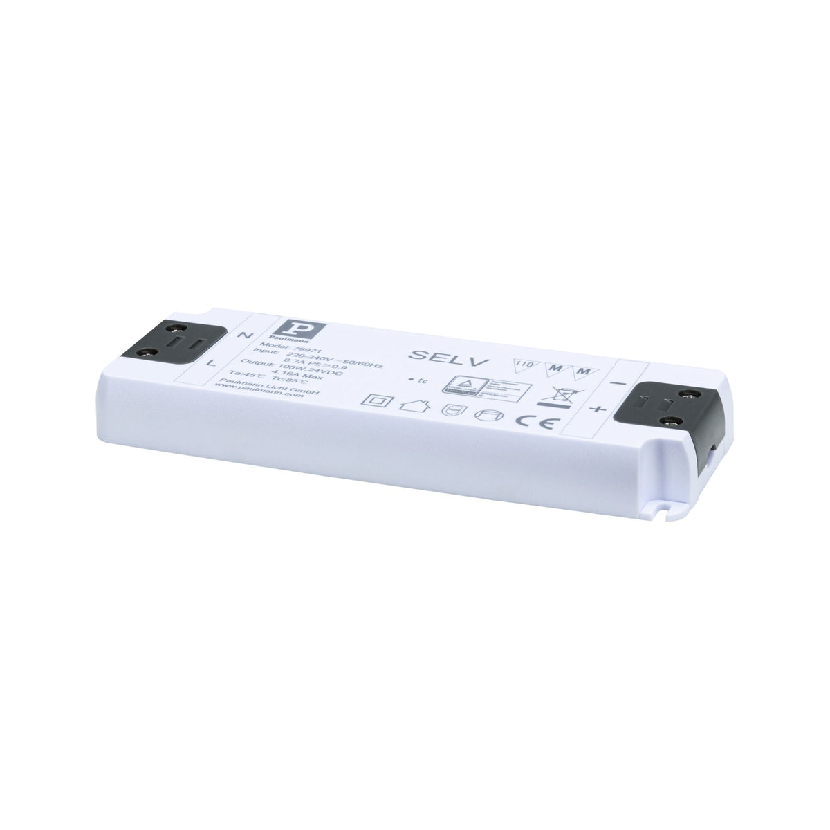 Pro Strip Power Supply Zubehoer 230/24V 100VA Weiss