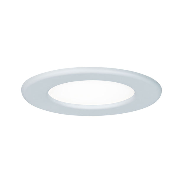 LED Einbaupanel IP44 rund 115mm 6W 390lm 4000K Weiss