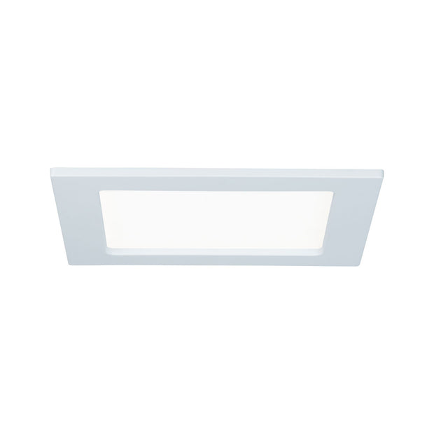 LED Einbaupanel IP44 eckig 165x165mm 12W 850lm 4000K Weiss