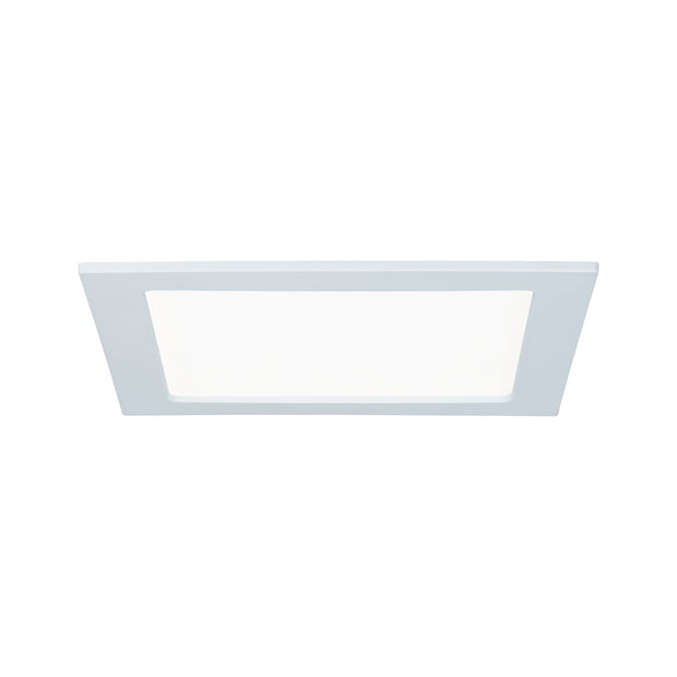 LED Einbaupanel IP44 eckig 220x220mm 16,5W 1150lm 4000K Weiss