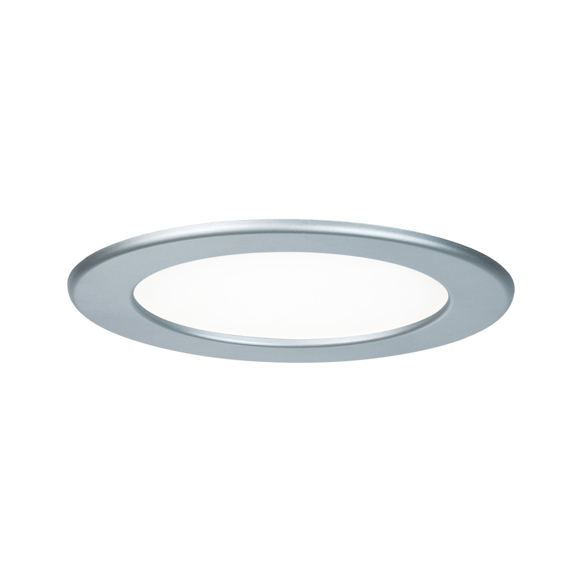 LED Einbaupanel IP44 rund 170mm 12W 850lm 4000K Chrom matt