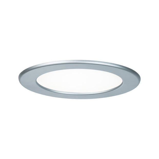 LED Einbaupanel IP44 rund 170mm 12W 850lm 4000K Chrom matt