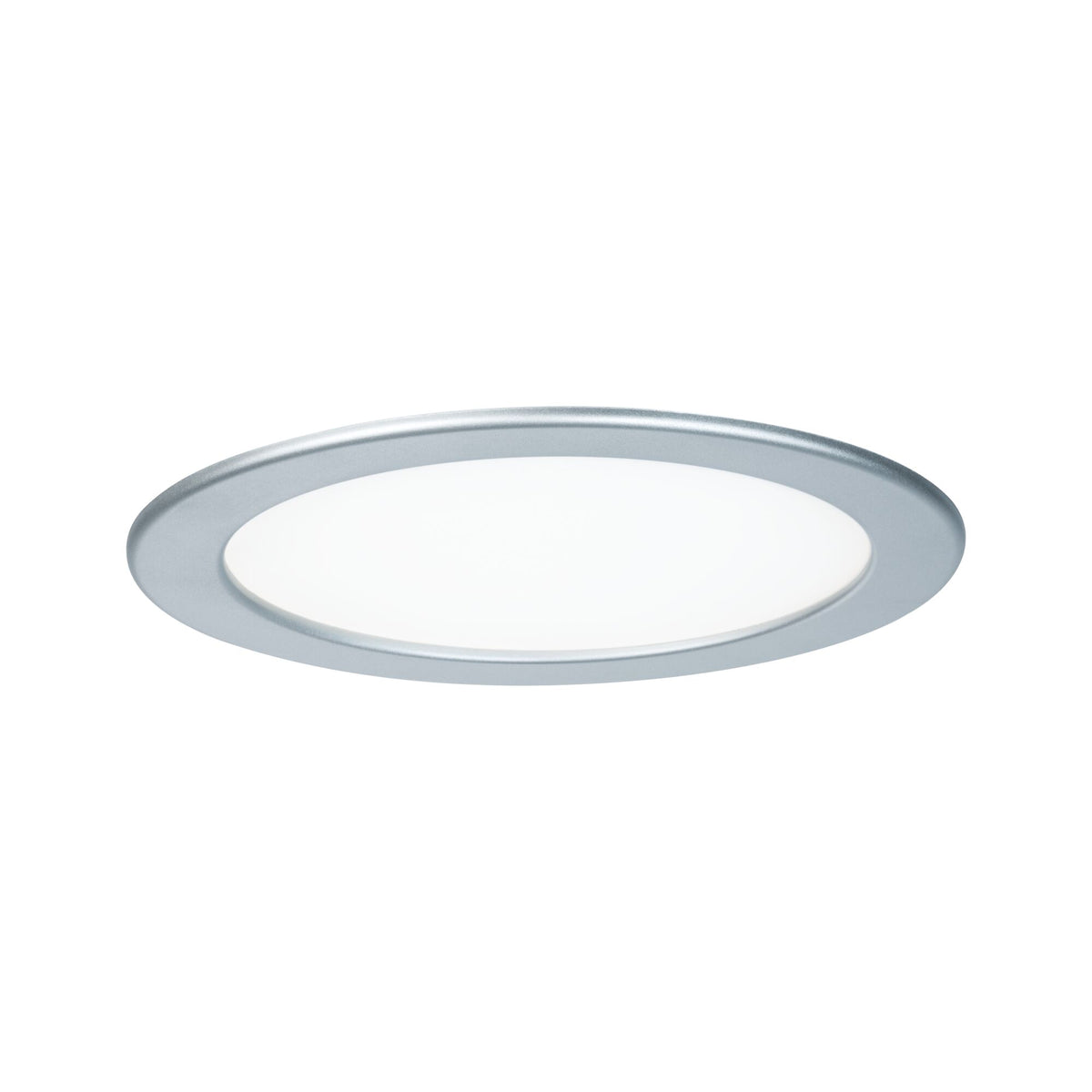 LED Einbaupanel IP44 rund 220mm 16,5W 1150lm 4000K Chrom matt