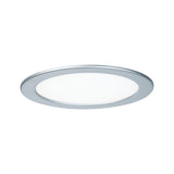 LED Einbaupanel IP44 rund 220mm 16,5W 1150lm 4000K Chrom matt