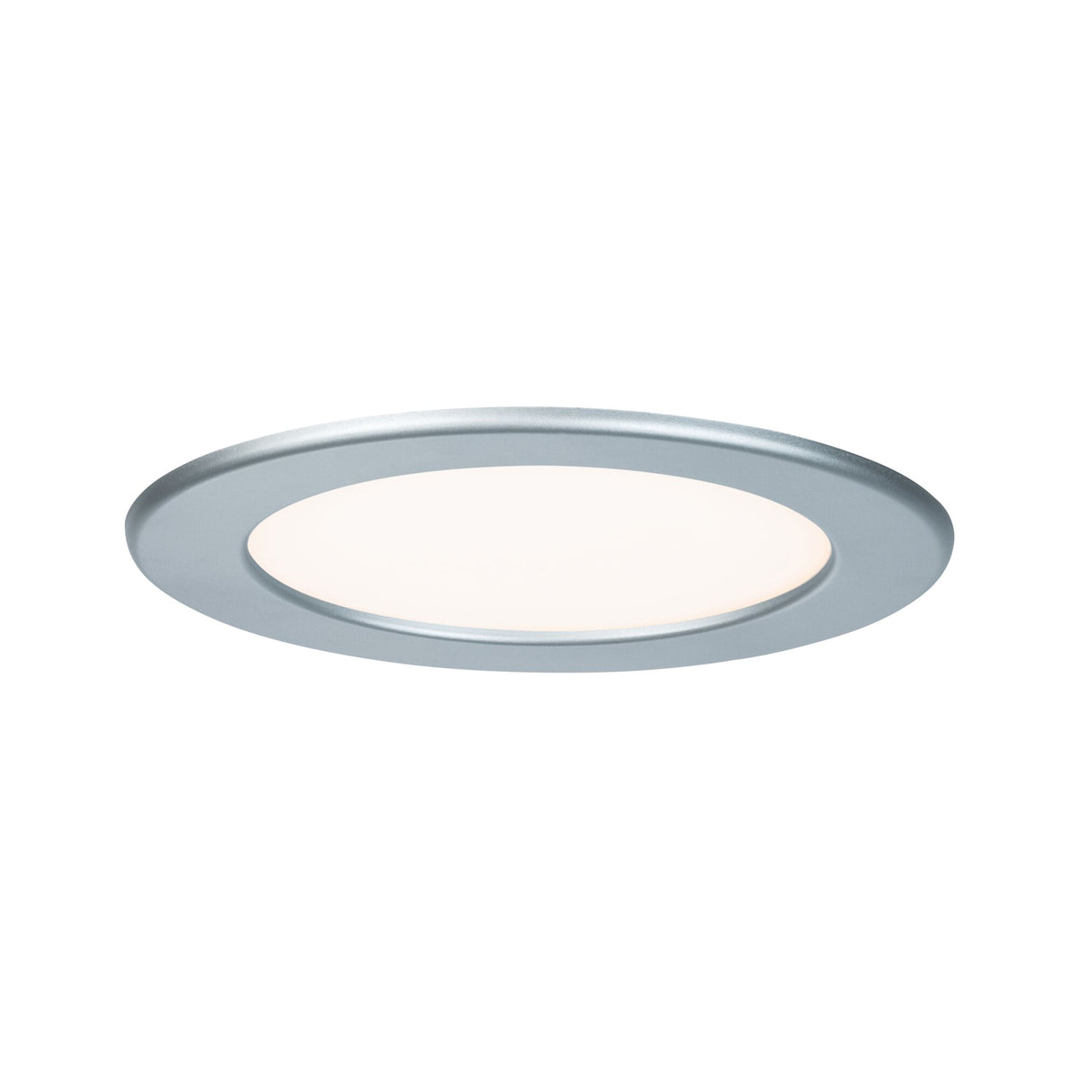 LED Einbaupanel IP44 rund 170mm 11,1W 720lm 2700K Chrom matt