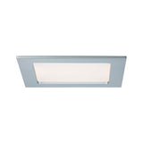 LED Einbaupanel IP44 eckig 165x165mm 12W 780lm 2700K Chrom matt