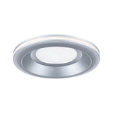LED Einbauleuchte Sormus Einzelleuchte IP65 rund 100mm 4,8W / 1,5W 300lm 230V 3000K Chrom matt