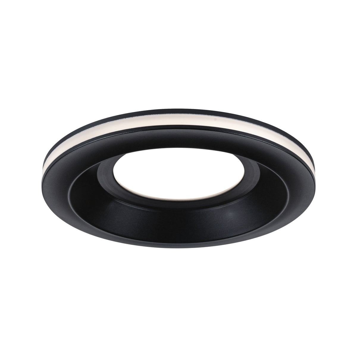 LED Einbauleuchte Sormus Einzelleuchte IP65 rund 100mm 4,8W / 1,5W 300lm 230V 3000K Schwarz