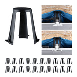 Einbauleuchten Zubehoer Abstandshalter fuer Einbauleuchten 62 - 90mm 20er-Set Schwarz