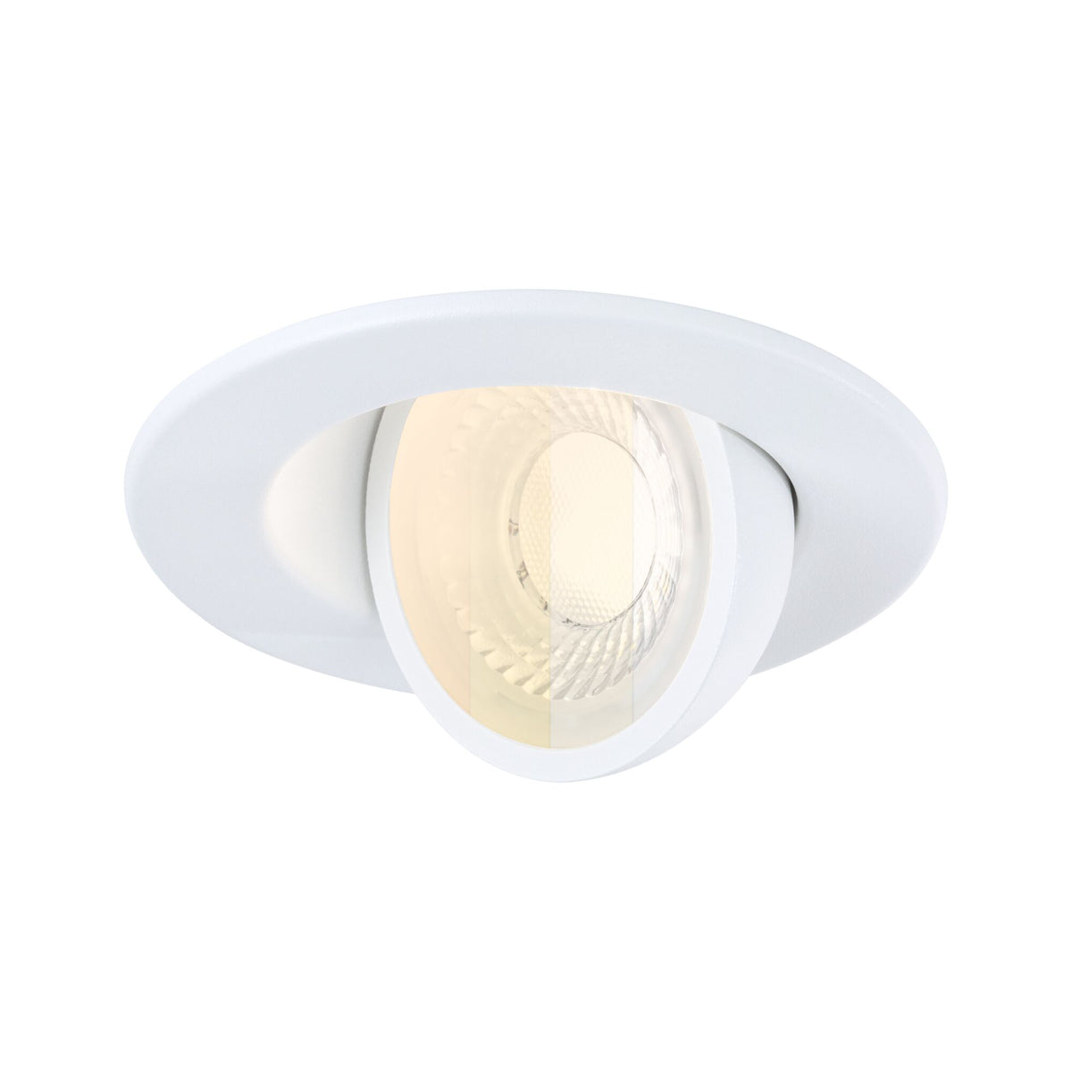 LED Einbauleuchte Zina IP65 5W / 8W 685lm / 0lm 230V dimmbar 2700 - 4000K Weiss matt