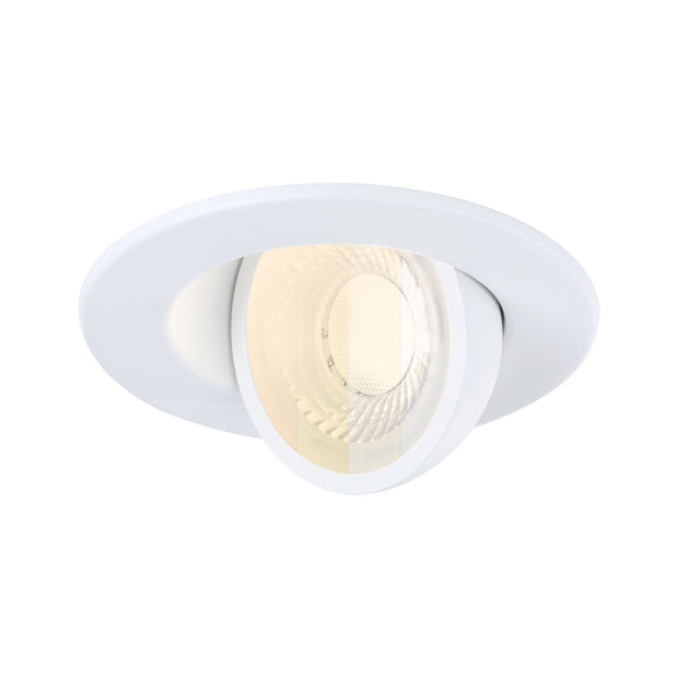 LED Einbauleuchte Zina IP65 5W / 8W 685lm / 0lm 230V dimmbar 2700 - 4000K Weiss matt