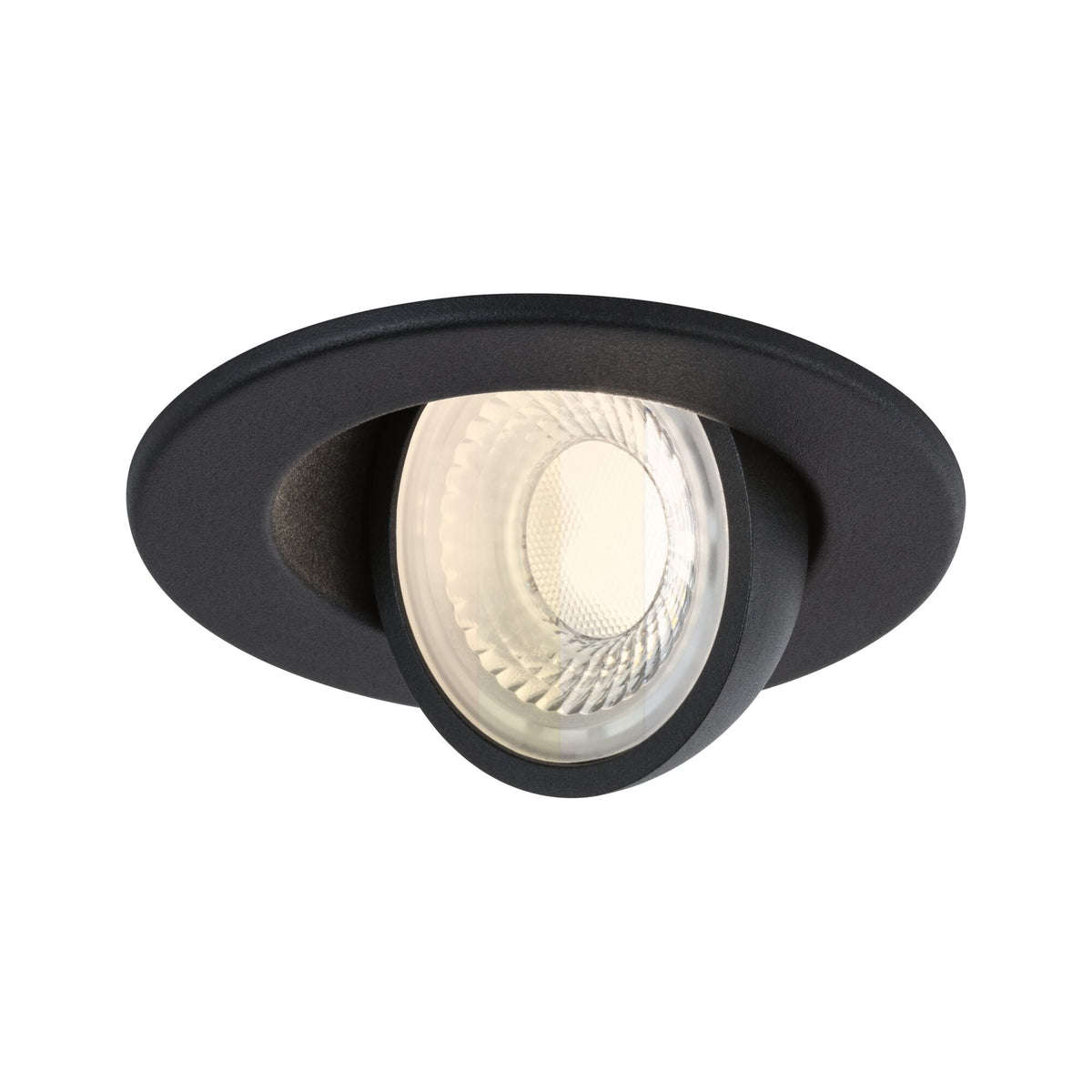 LED Einbauleuchte Zina IP65 5W / 8W 685lm / 0lm 230V dimmbar 2700 - 4000K Schwarz matt