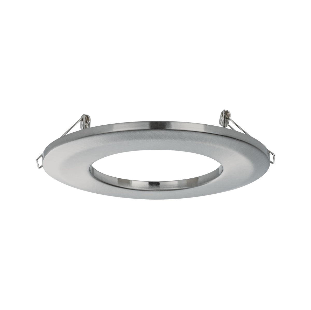 Adapter Einbauleuchten-Einbauadapter 130 mm Eisen gebuerstet