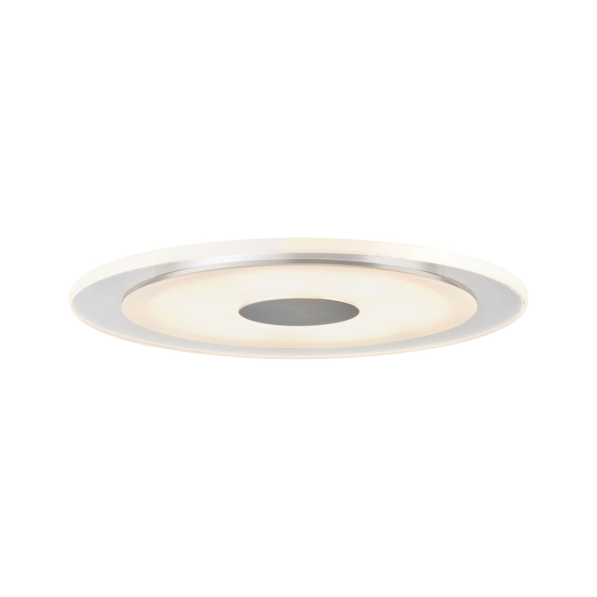 Premium LED Einbauleuchte Whirl Einzelleuchte rund 150mm 6,9W 450lm 230V 3000K Alu gedreht/Satin