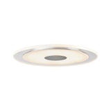 Premium LED Einbauleuchte Whirl Einzelleuchte rund 150mm 6,9W 450lm 230V 3000K Alu gedreht/Satin