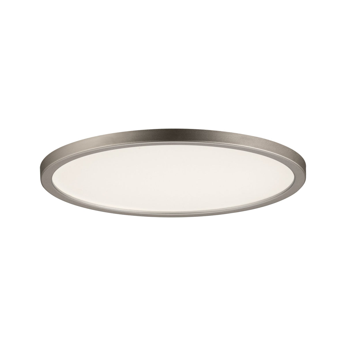 LED Einbaupanel Areo IP44 rund 180mm 11W 770lm 3000K Nickel matt dimmbar