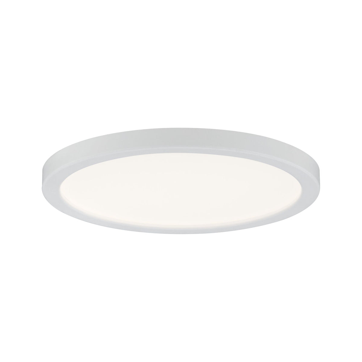 LED Einbaupanel Areo rund 120mm 7,5W 460lm 3000K Weiss matt