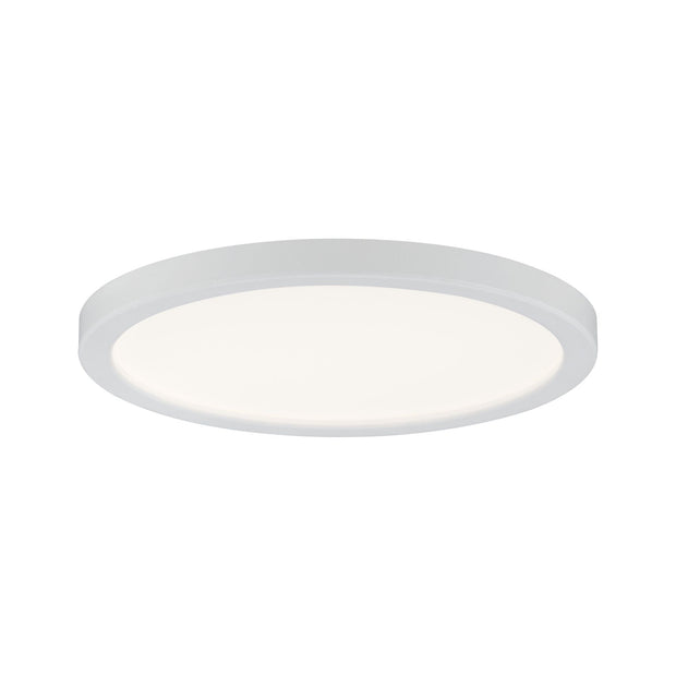 LED Einbaupanel Areo rund 120mm 7,5W 460lm 3000K Weiss matt