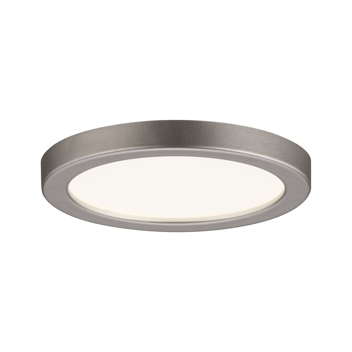 LED Einbaupanel Areo rund 80mm 5W 390lm 3000K Nickel matt