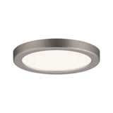 LED Einbaupanel Areo rund 80mm 5W 390lm 3000K Nickel matt