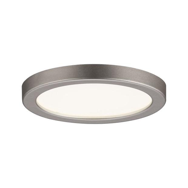 LED Einbaupanel Areo rund 80mm 5W 390lm 3000K Nickel matt