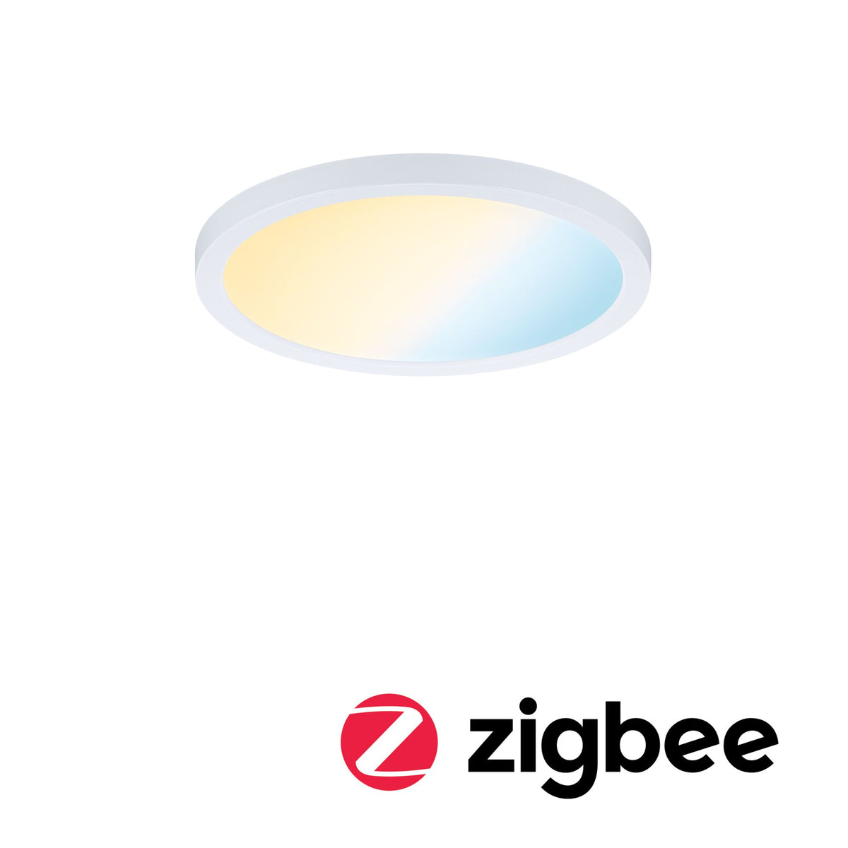 VariFit LED Einbaupanel Smart Home Zigbee 3.0 Areo IP44 rund 175mm 13W 1200lm Tunable White Weiss dimmbar