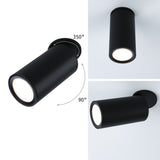 LED Einbauleuchte 3-Step-Dim Turnal rund 60mm 90 Grad Coin 6W 470lm 230V dimmbar 2700K Schwarz matt